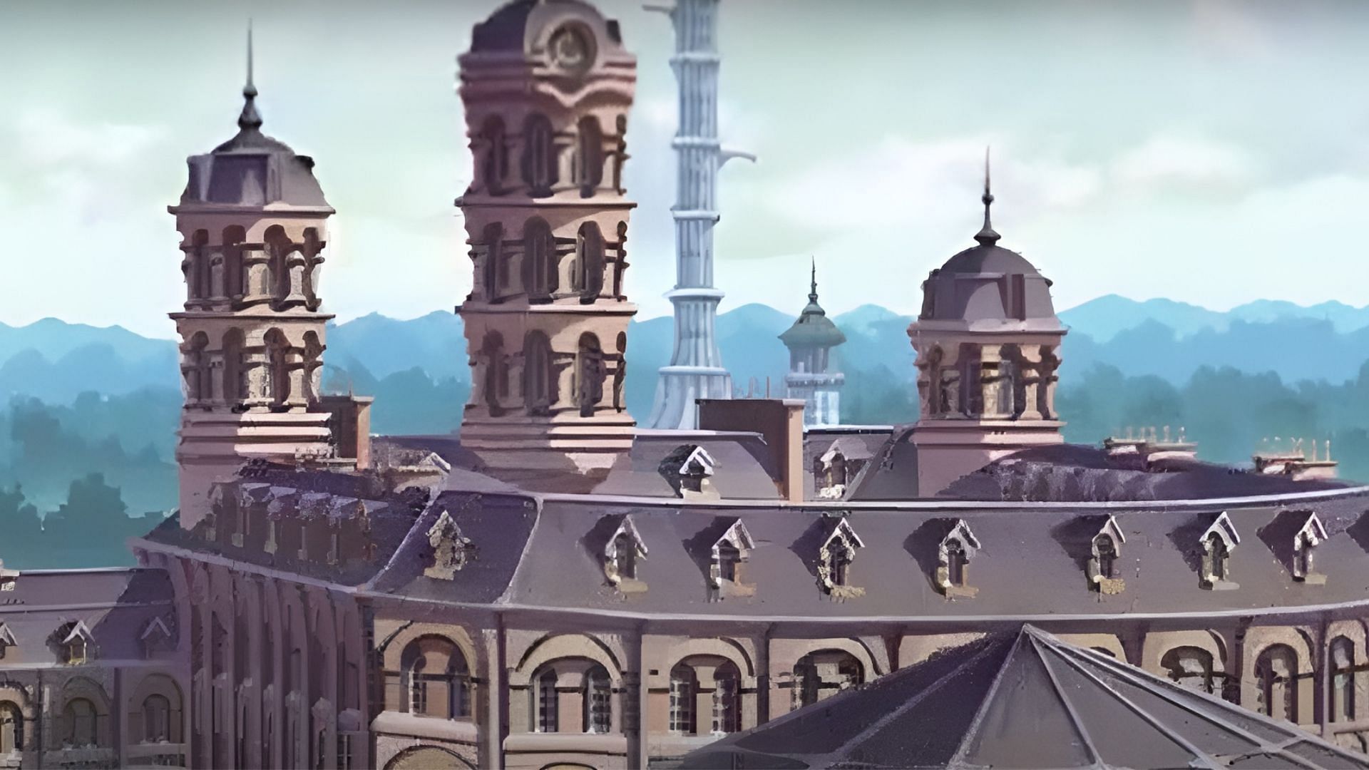 Luna Nova Magical Academy (Image via Studio Trigger)